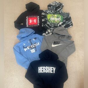 Boys Size Small Hoodies (5 hoodies)